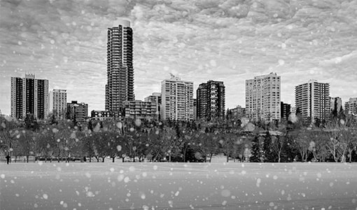Edmonton then