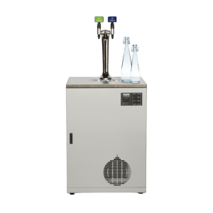 570 sparkling water dispenser and glass bottles